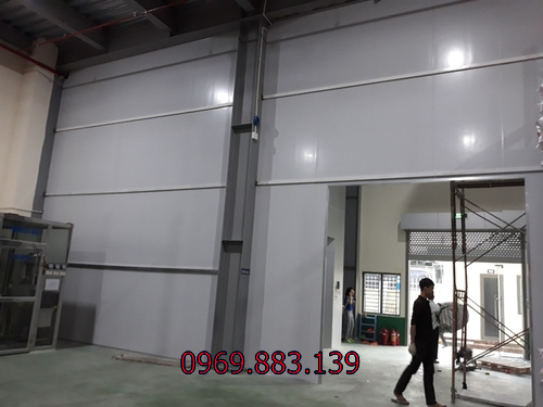 Thi công panel tại cụm CN Thực Phẩm Hapro